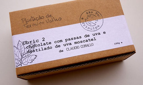 SOLD OUT - UBRIC #2, Chocolate 70% with raisins in white muscat distillate - 100g